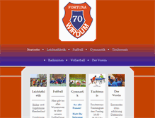 Tablet Screenshot of fortuna-wirdum.de
